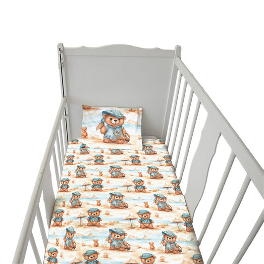 Beach Bear Cot Set