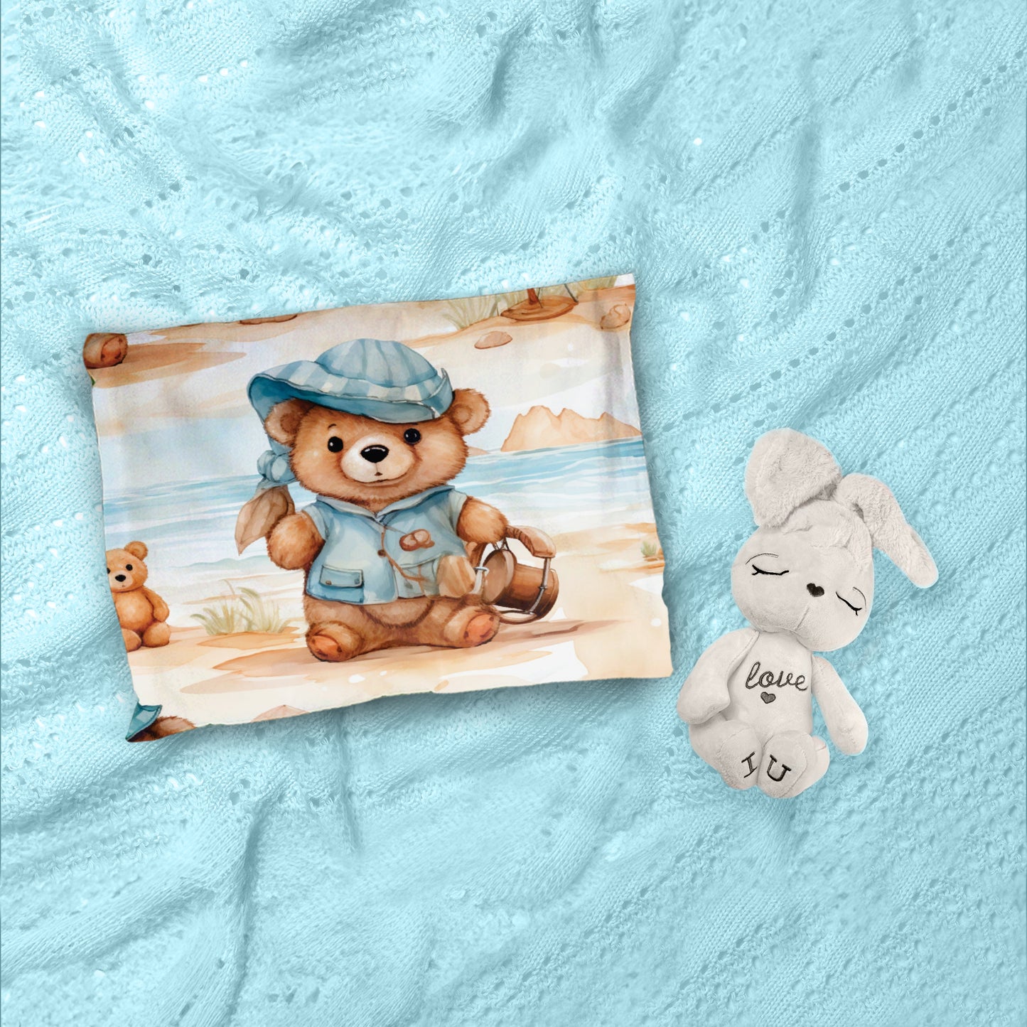Beach Bear Cot Set