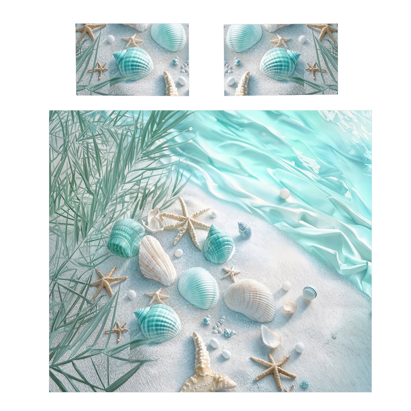 Beach Beauty Duvet Cover Set