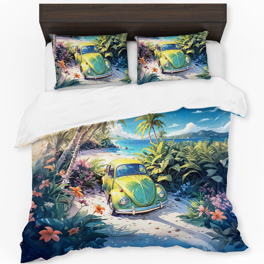 Beachside Beetle Duvet Cover Set