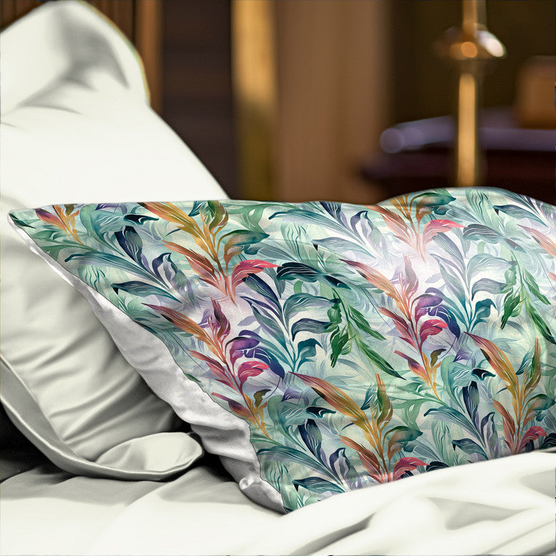Beautiful Coloured Leaves Oblong Luxury Scatter