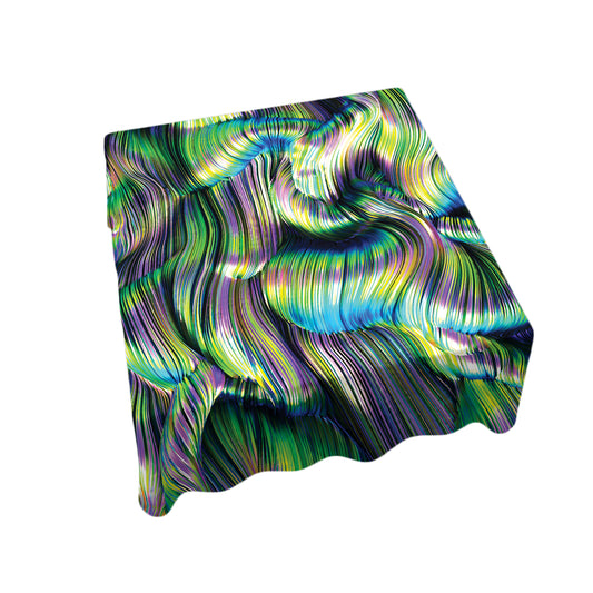 Beautiful Swirls Square Tablecloth