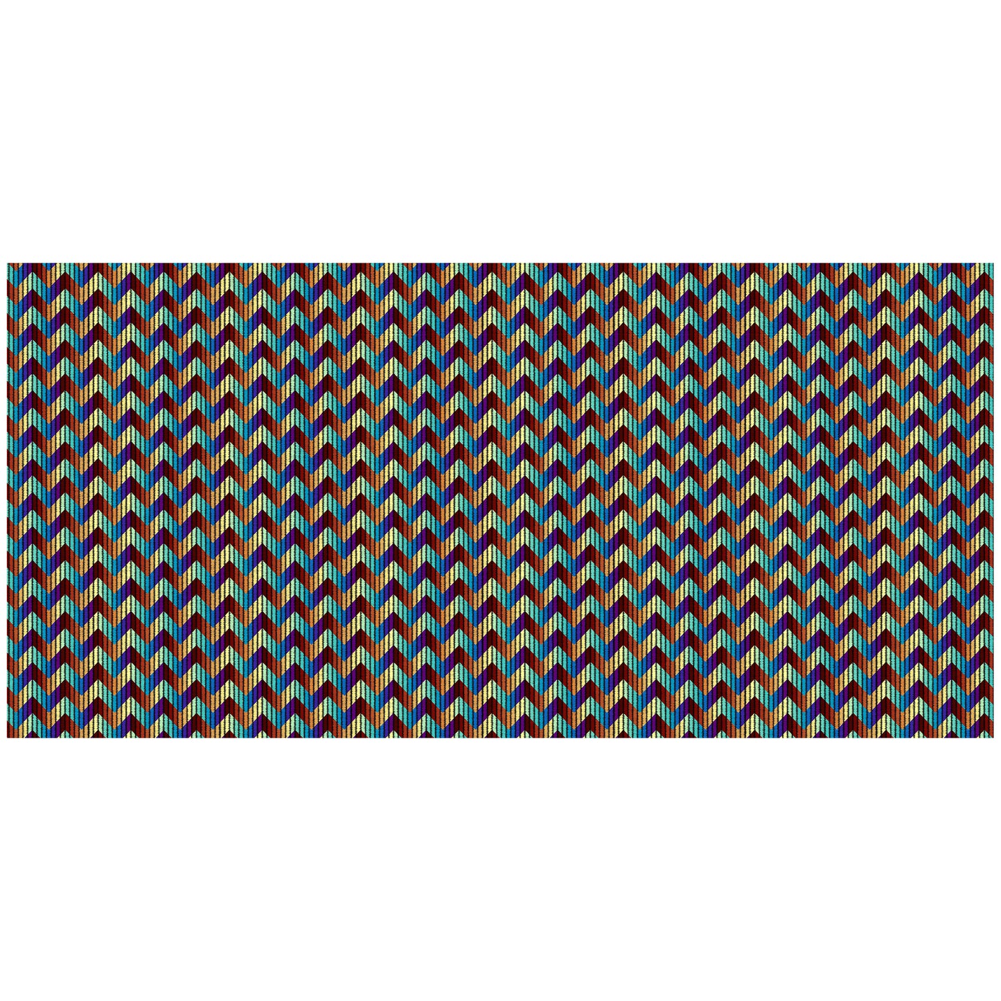 Beautiful Zigzag Pattern 3m Rectangle Tablecloth