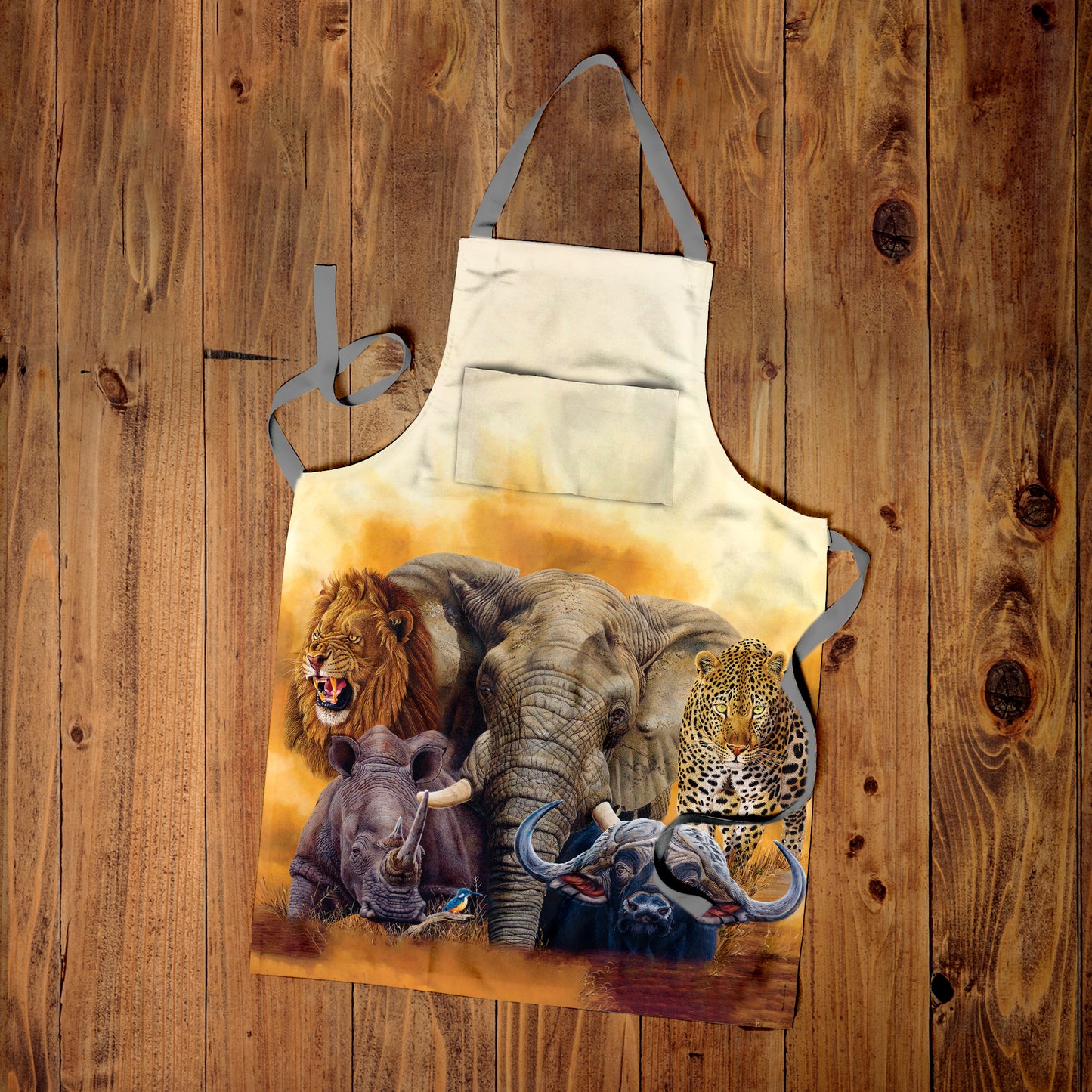 Big Five Medium Length Apron by Delene Lambert