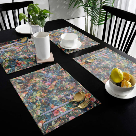 Birds and Leave Placemats By Mark Van Vuuren