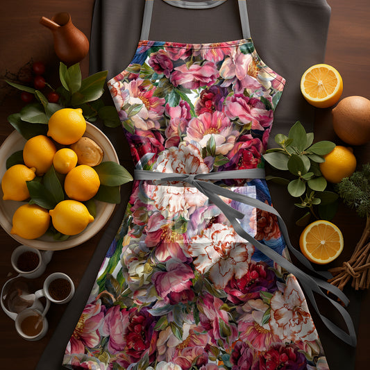 Bloom Sonata Apron Medium Length Apron By Mark Van Vuuren