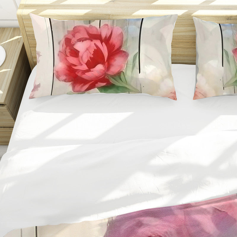 Blooming Abstract Duvet Cover Set