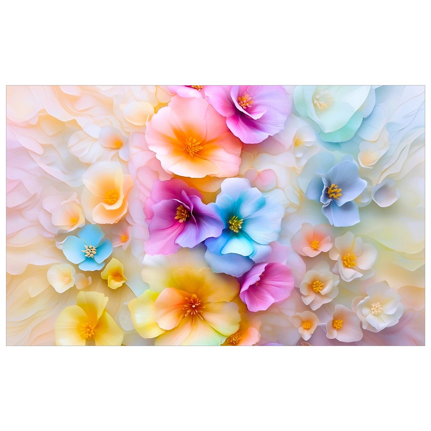 Bloomsong Symphony Rectangle Tablecloth