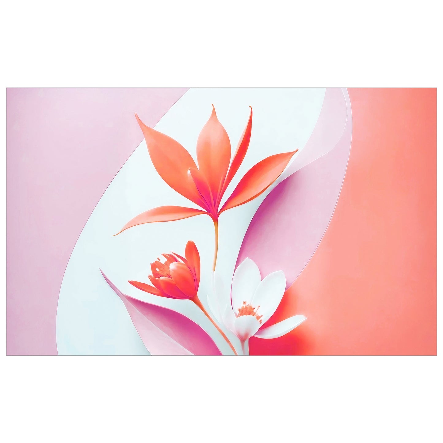 Blossom Breeze Rectangle Tablecloth