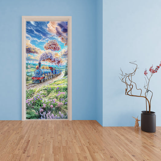 Blossom Express Door Decoupage