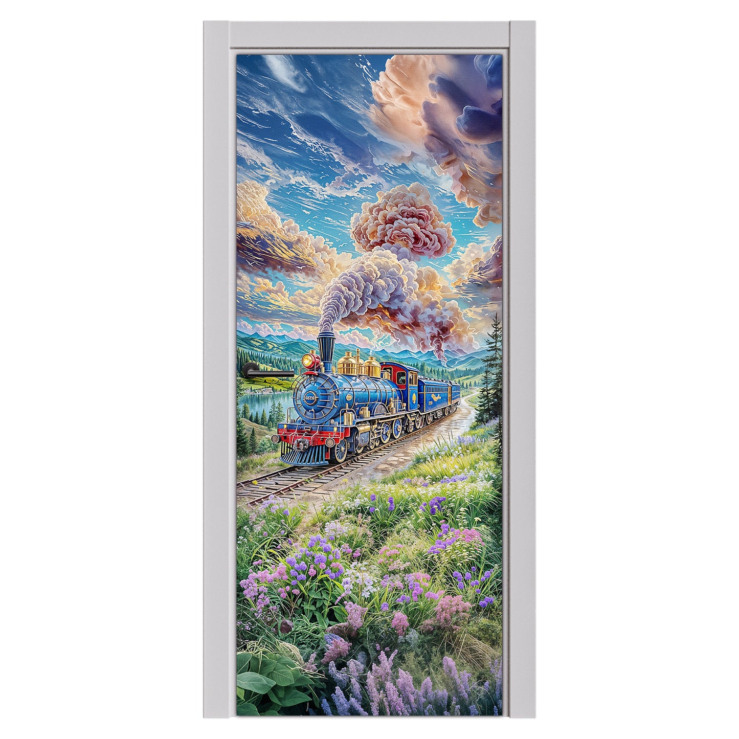 Blossom Express Door Decoupage