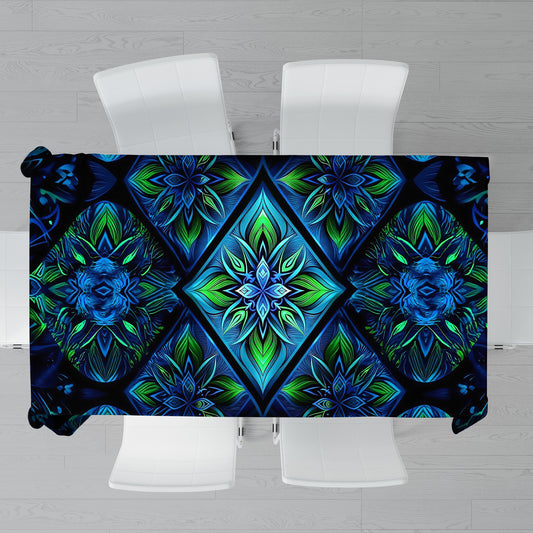 Blossom Storm Rectangle Tablecloth