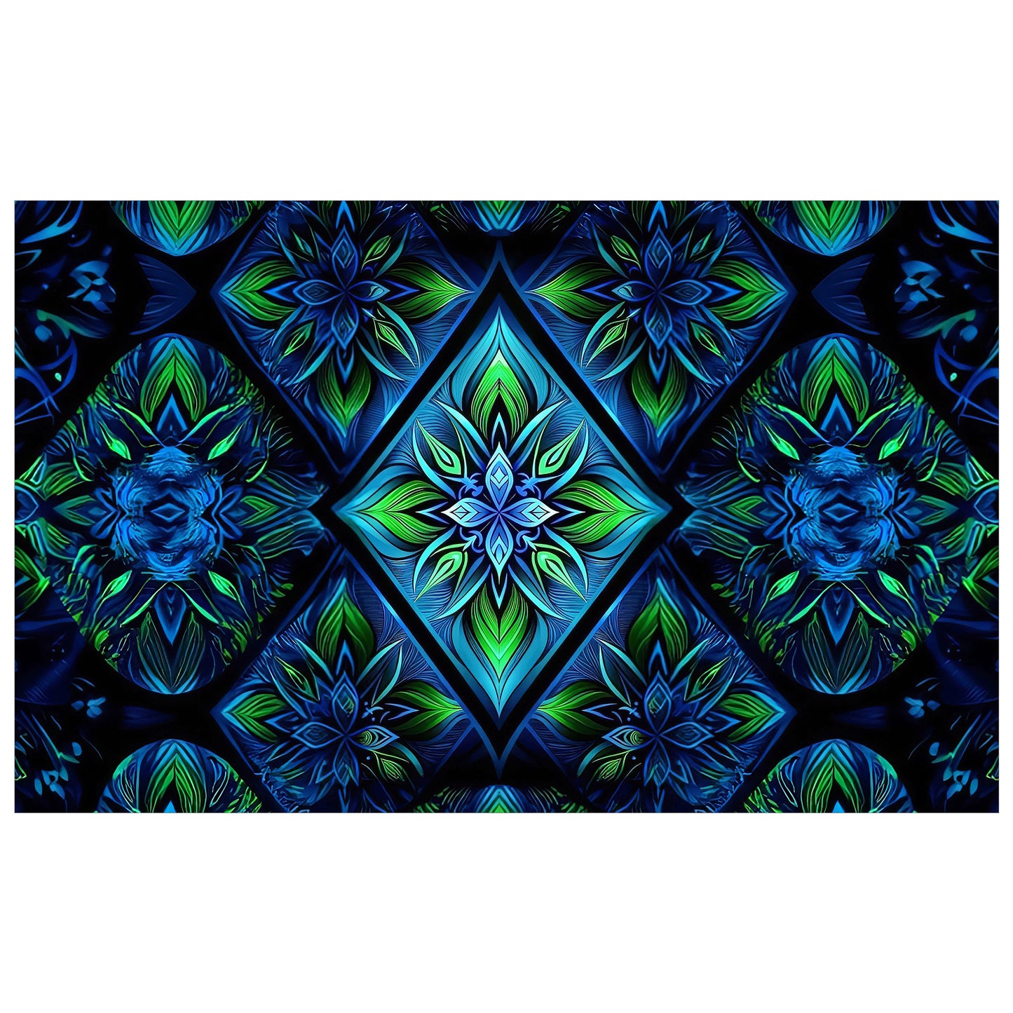 Blossom Storm Rectangle Tablecloth