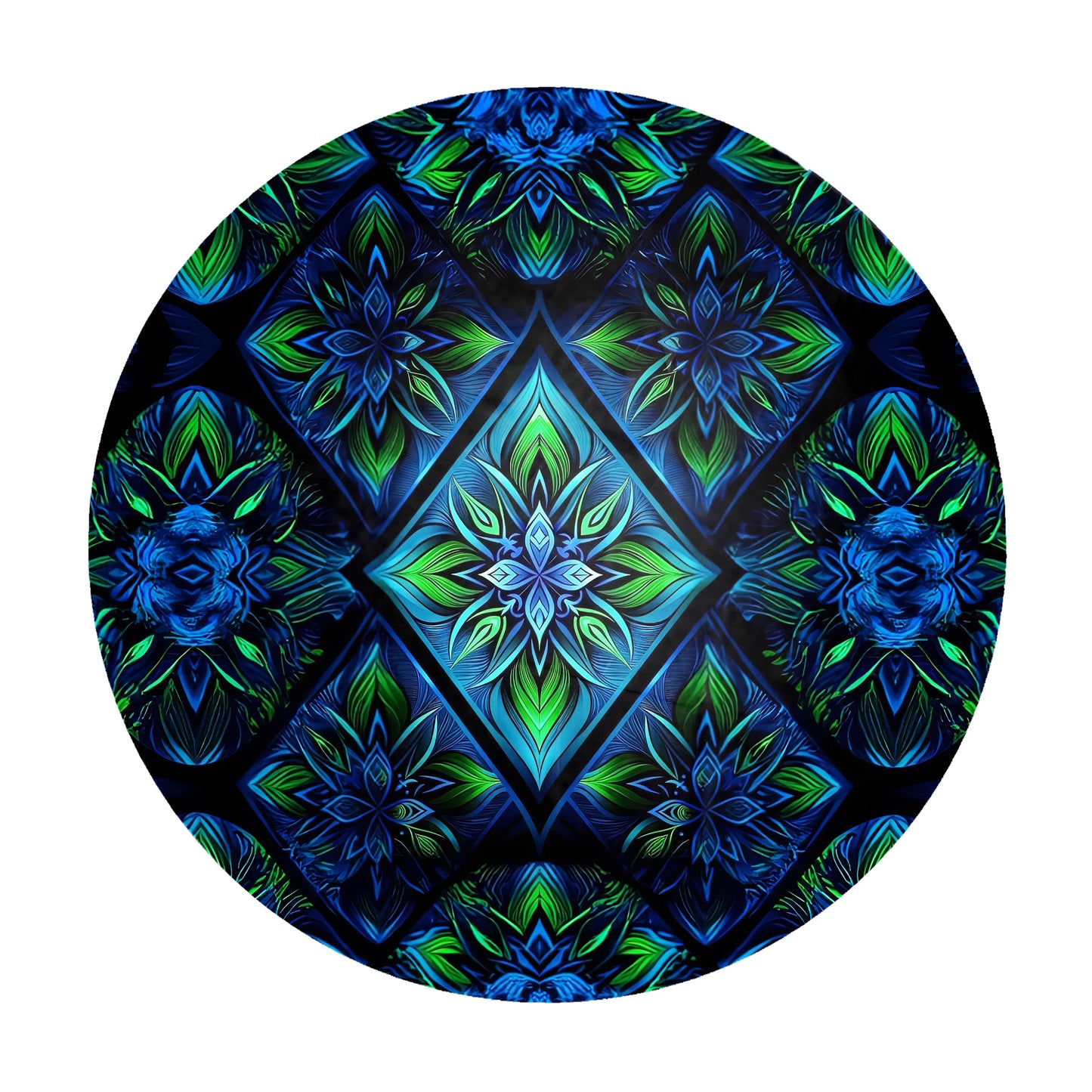 Blossom Storm Round Tablecloth