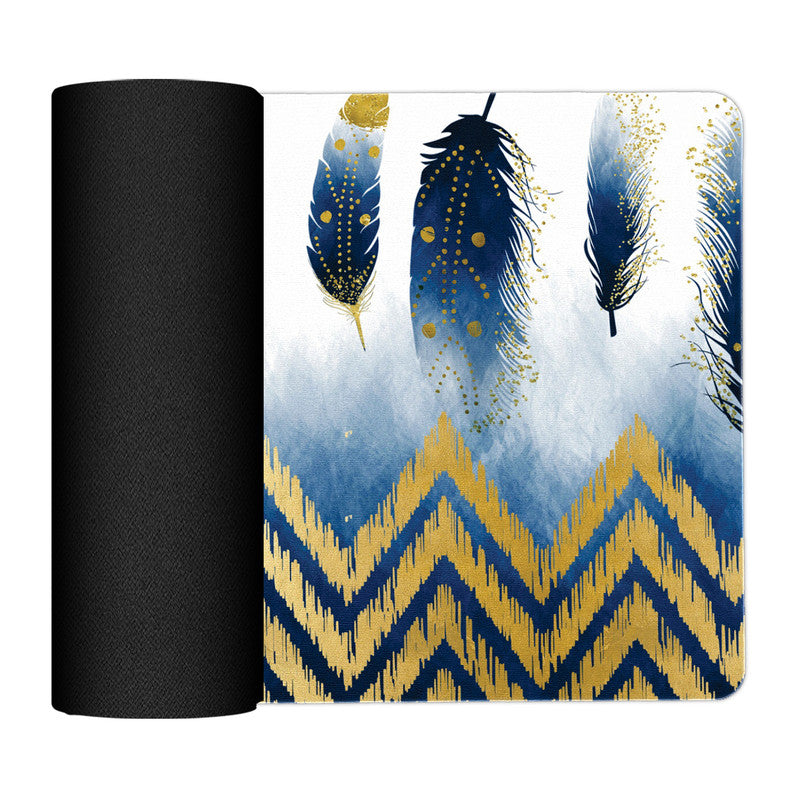 Blue Feather Placemats