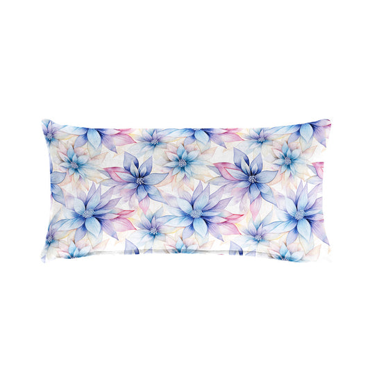 Blue Lilies Oblong Luxury Scatter