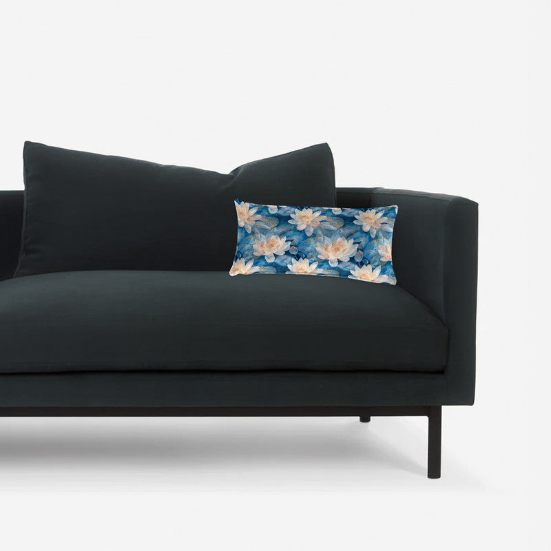 Blue Pond Oblong Luxury Scatter
