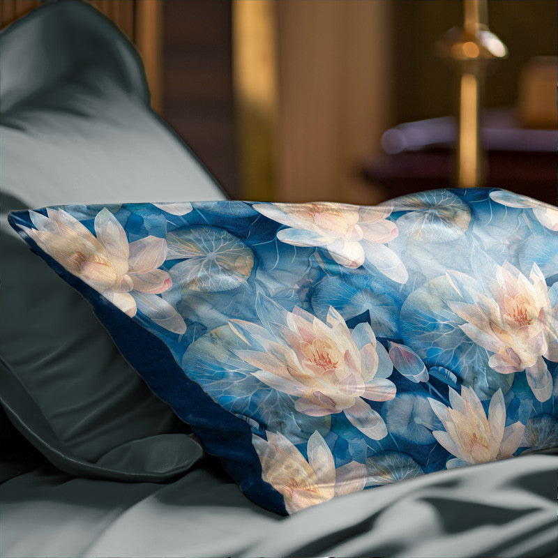 Blue Pond Oblong Luxury Scatter