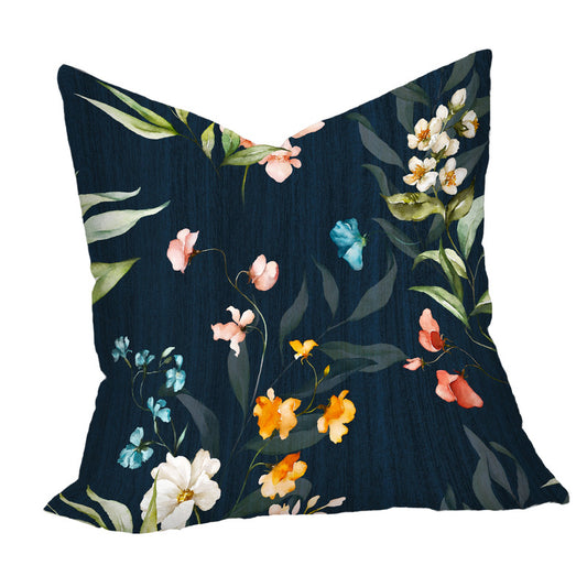 Blue Rustic Leaf Background Luxury Scatter by Mark van Vuuren