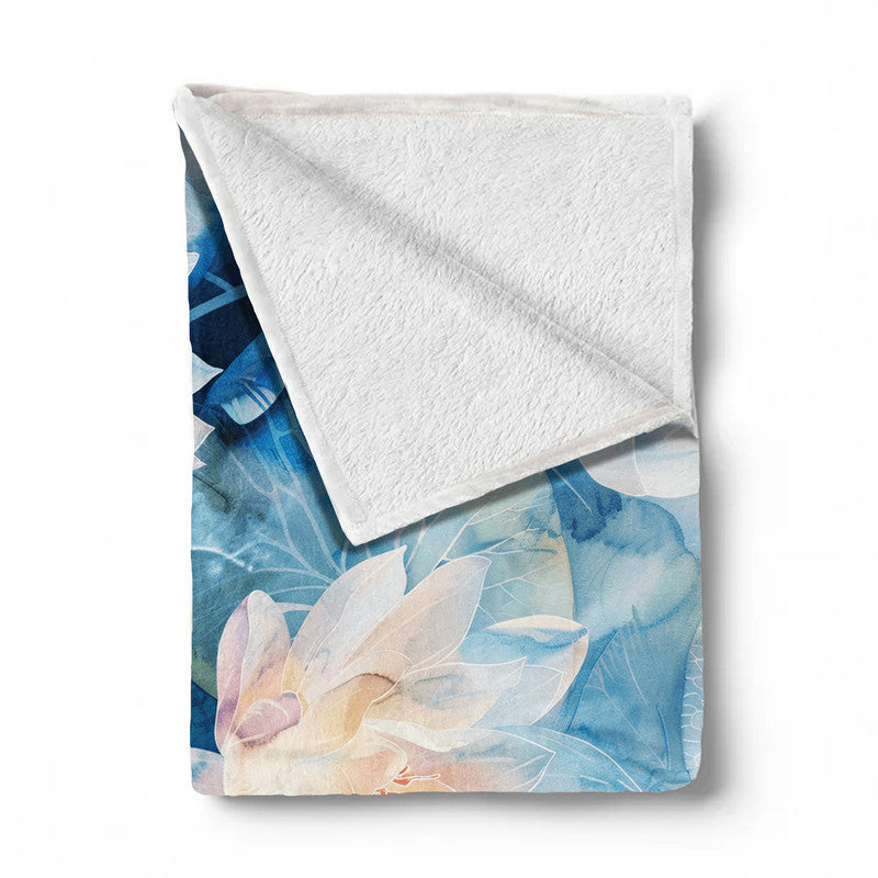 Blue Water Light Weight Fleece Blanket