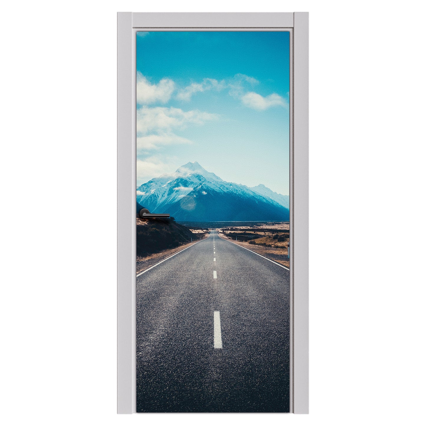 Decoupage - Blue Mountain Door