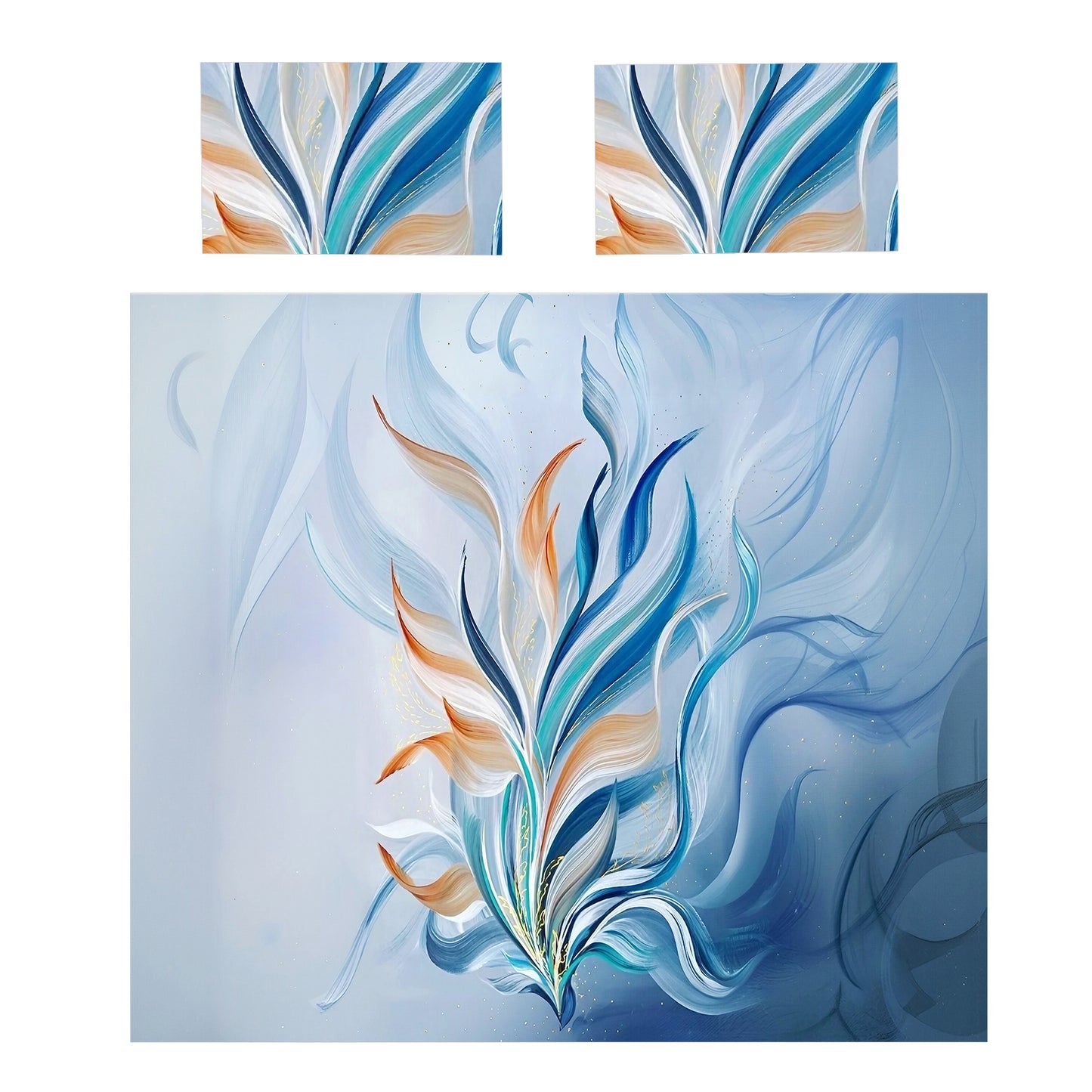 Blue Wind Duvet Cover Set
