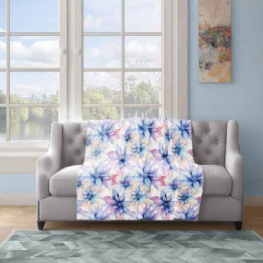 Blue Reign Light Weight Fleece Blanket