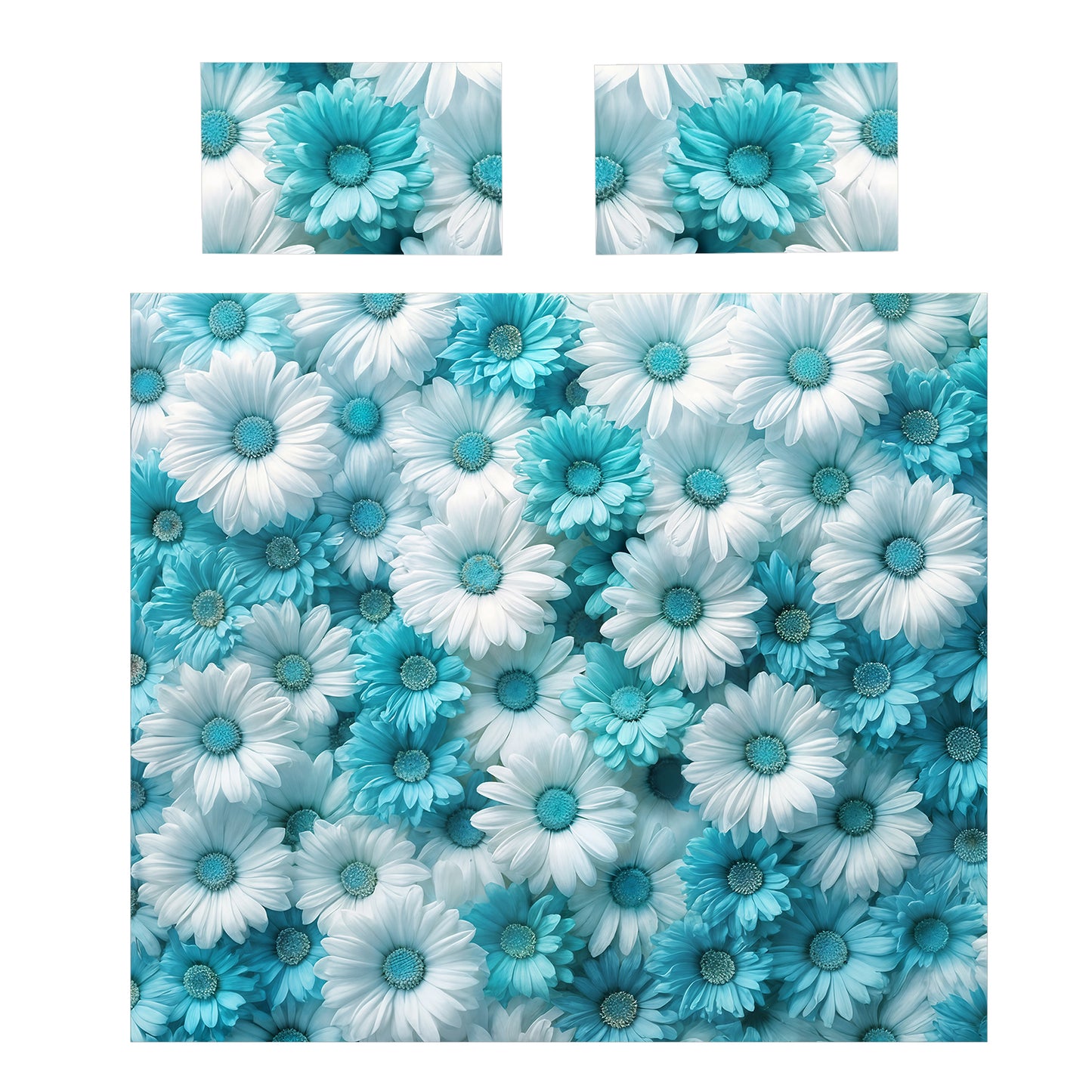 Blue and White beauty Duvet Cover Set