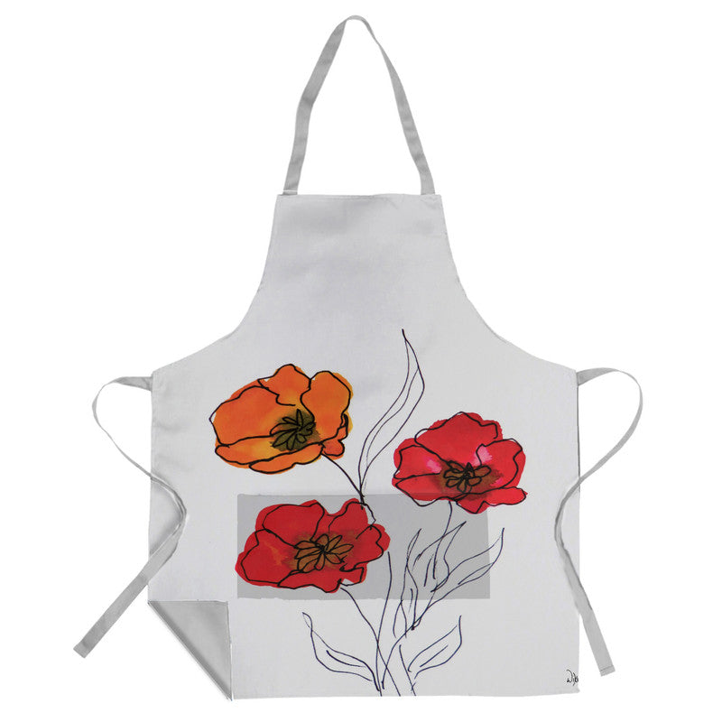 Blumen By Wikus hattingh A Medium Length Apron