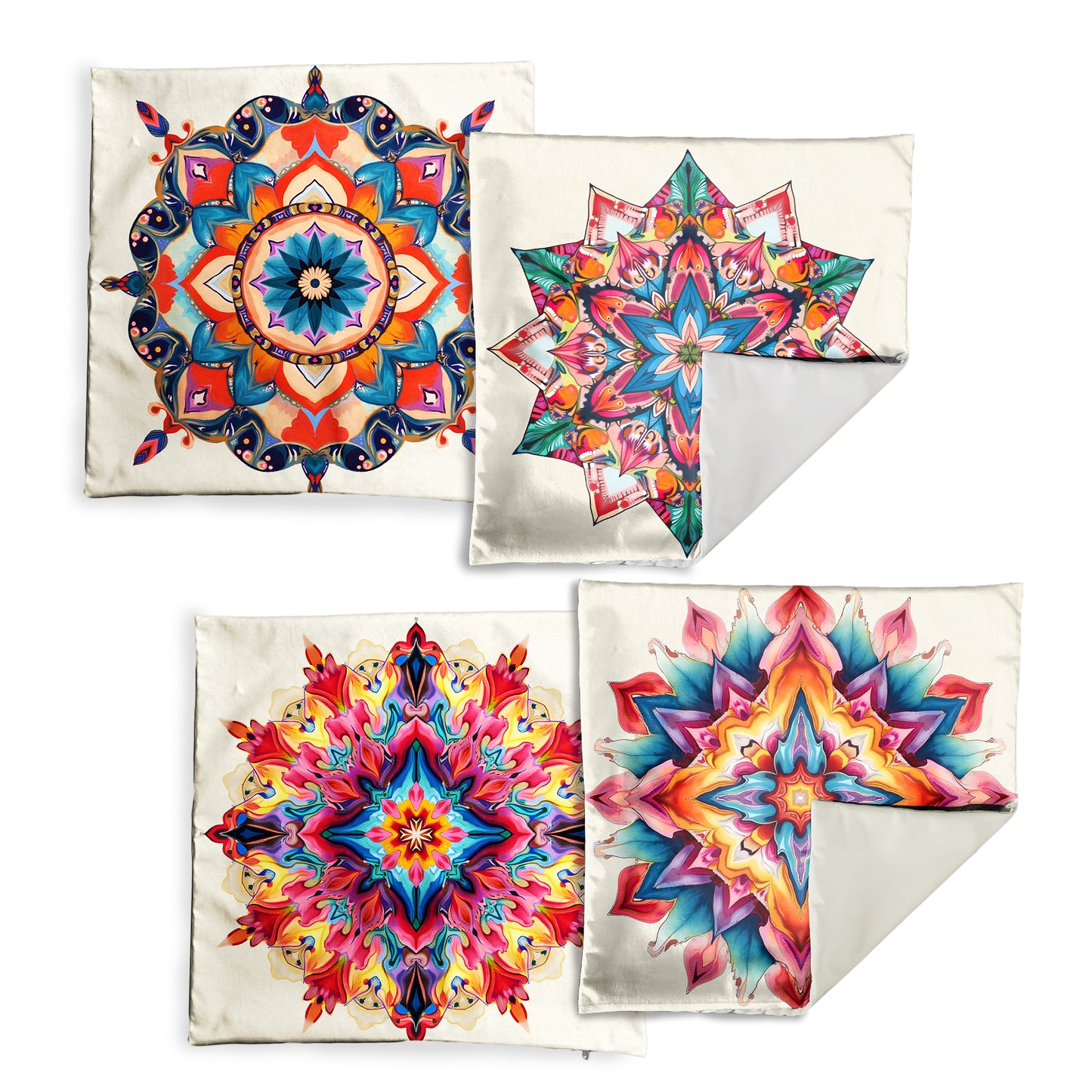 Bohemian Mandala Luxury Scatter Covers (Set of 4)