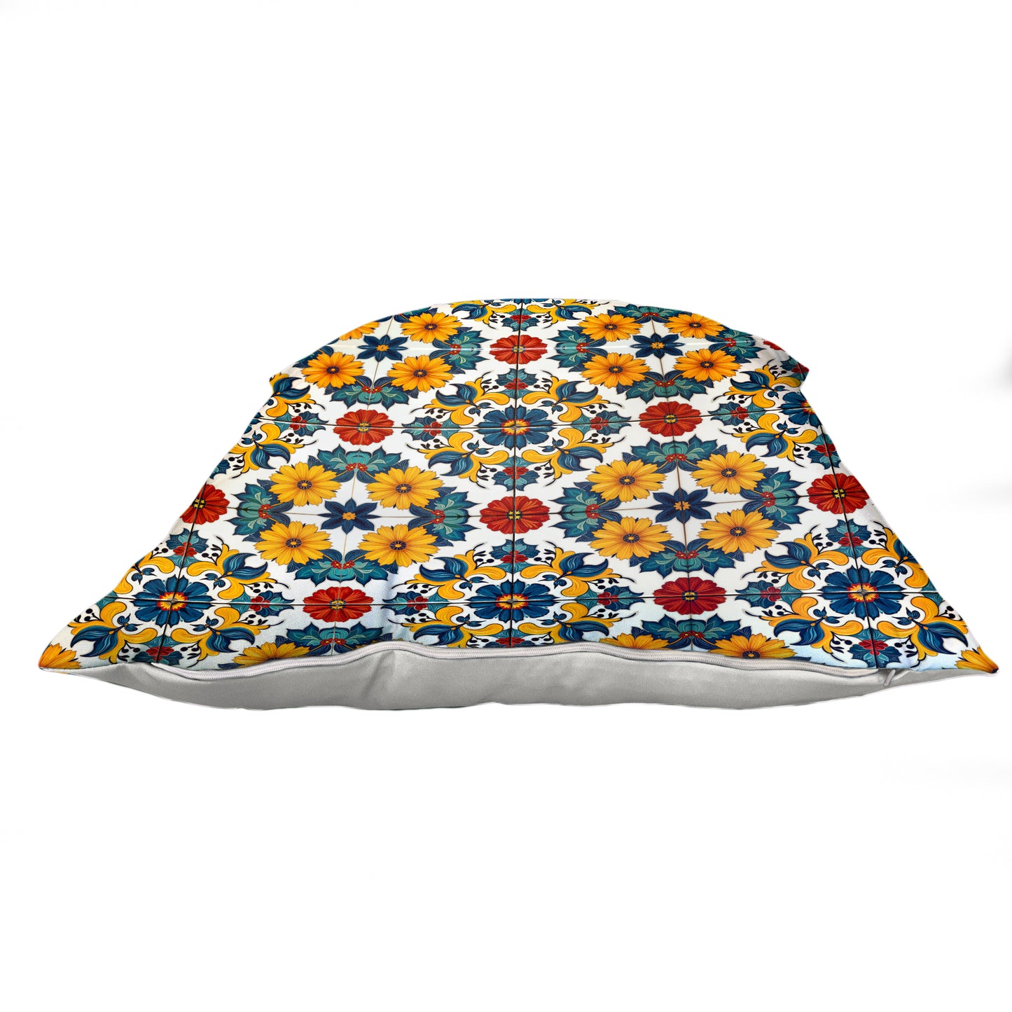 Bohemian Tiled Floral Art Luxury Scatter