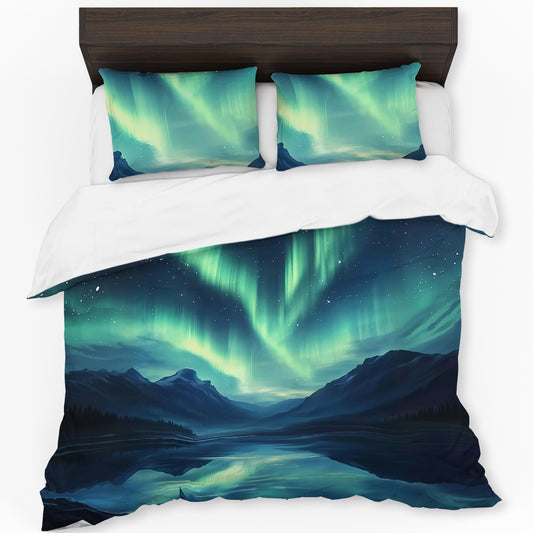 Borealis Landscape Duvet Cover Set