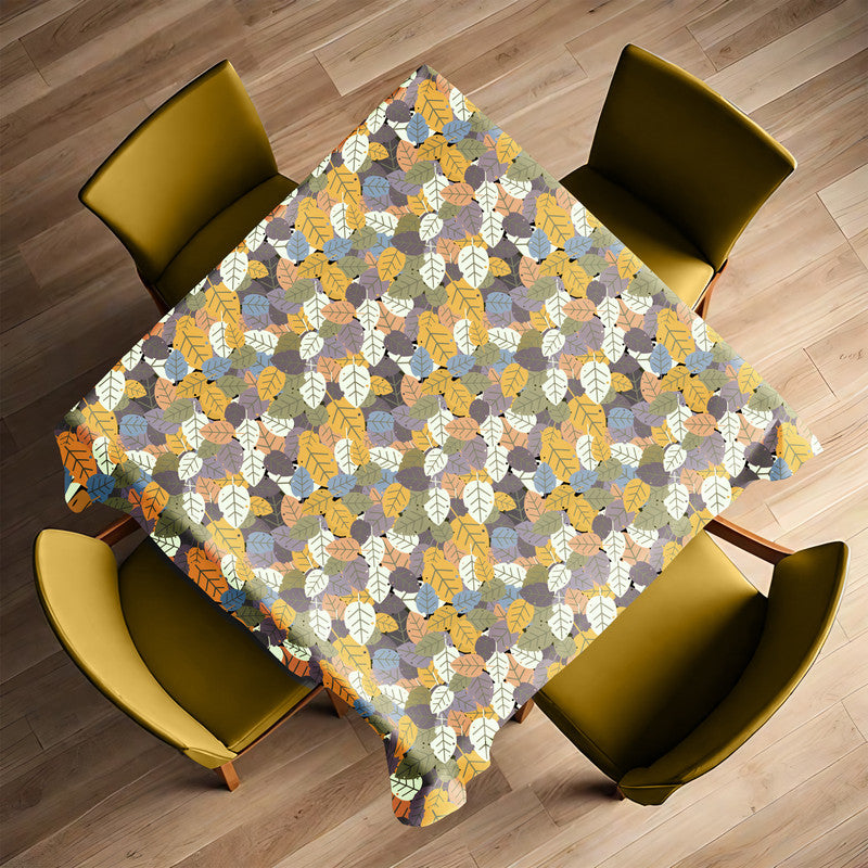 Botanical Rhythm Fall Square Tablecloth
