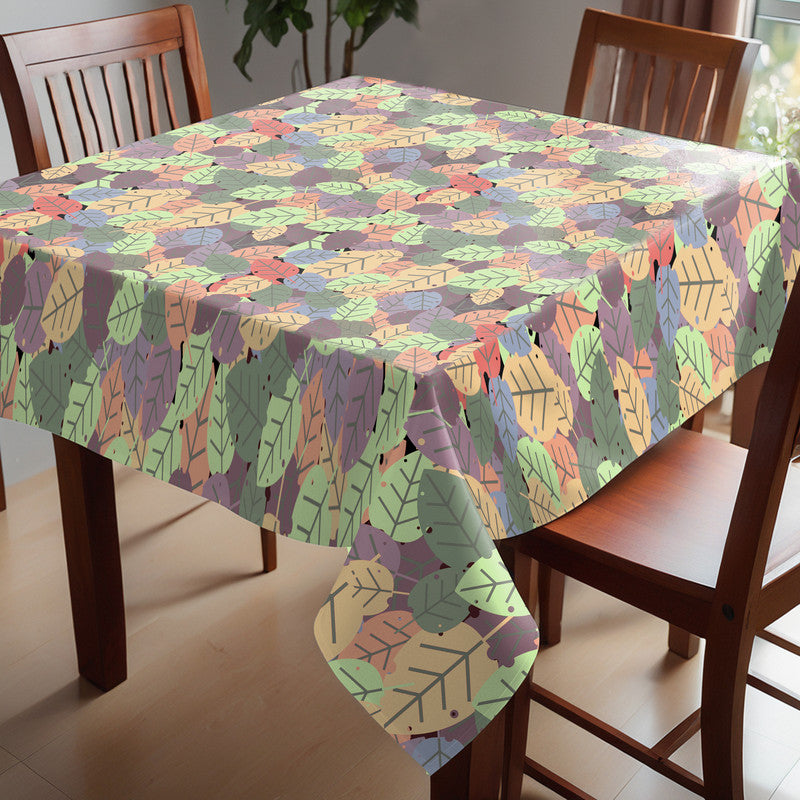 Botanical Rhythm Winter Breeze Square Tablecloth