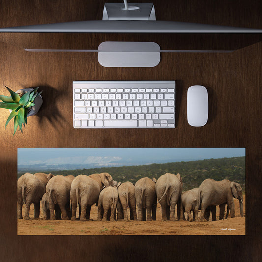 Bottoms up Large Desk Pad by Annette Heymans