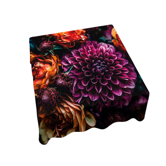Bouquet of Flowers Square Tablecloth