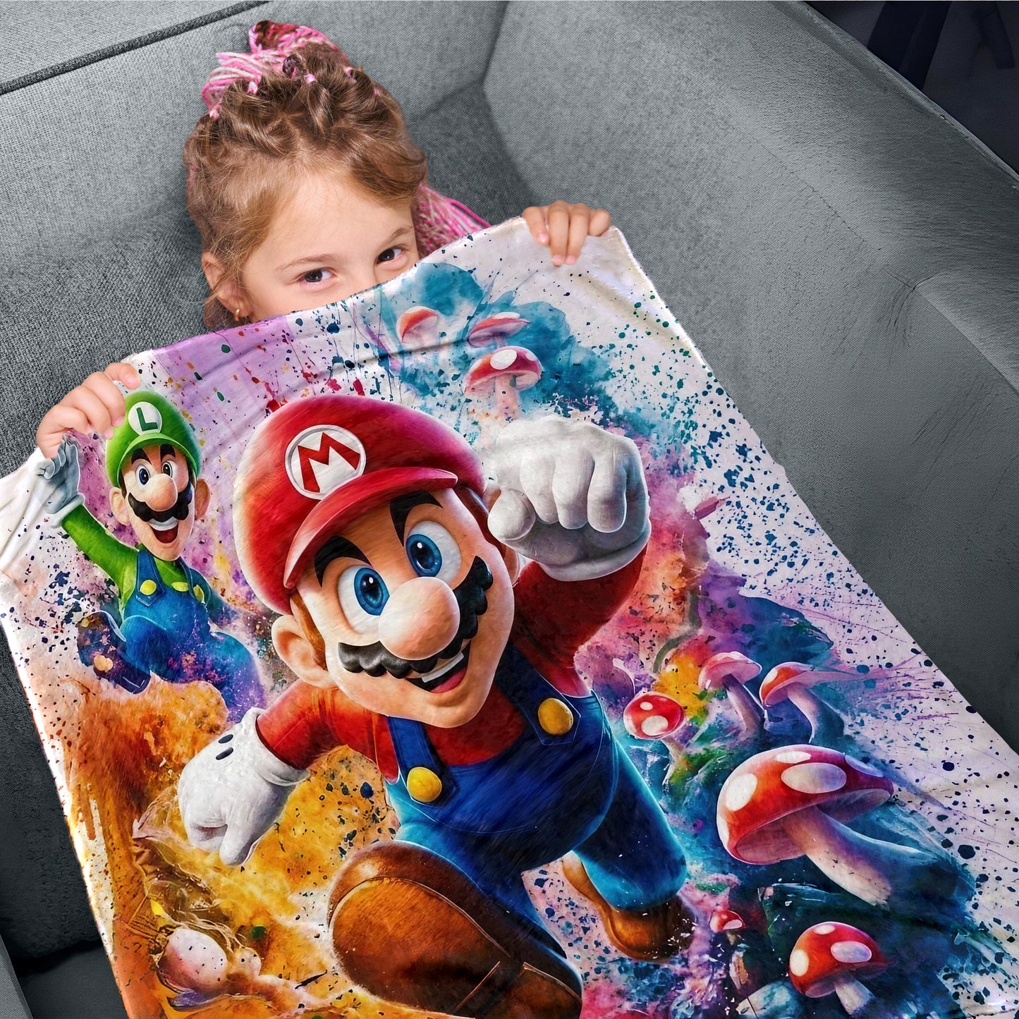 Brave Handyman Toddler Fleece Blanket