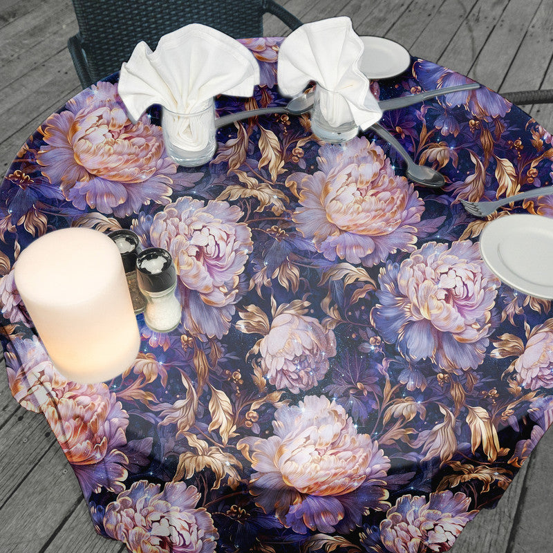 Bridal Beauty Round Tablecloth