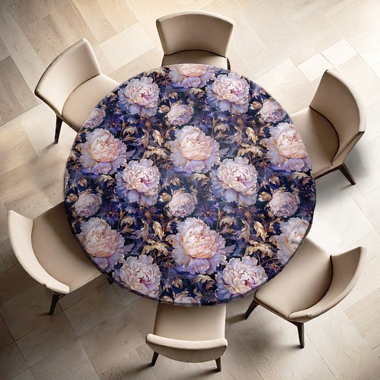 Bridal Beauty Round Tablecloth