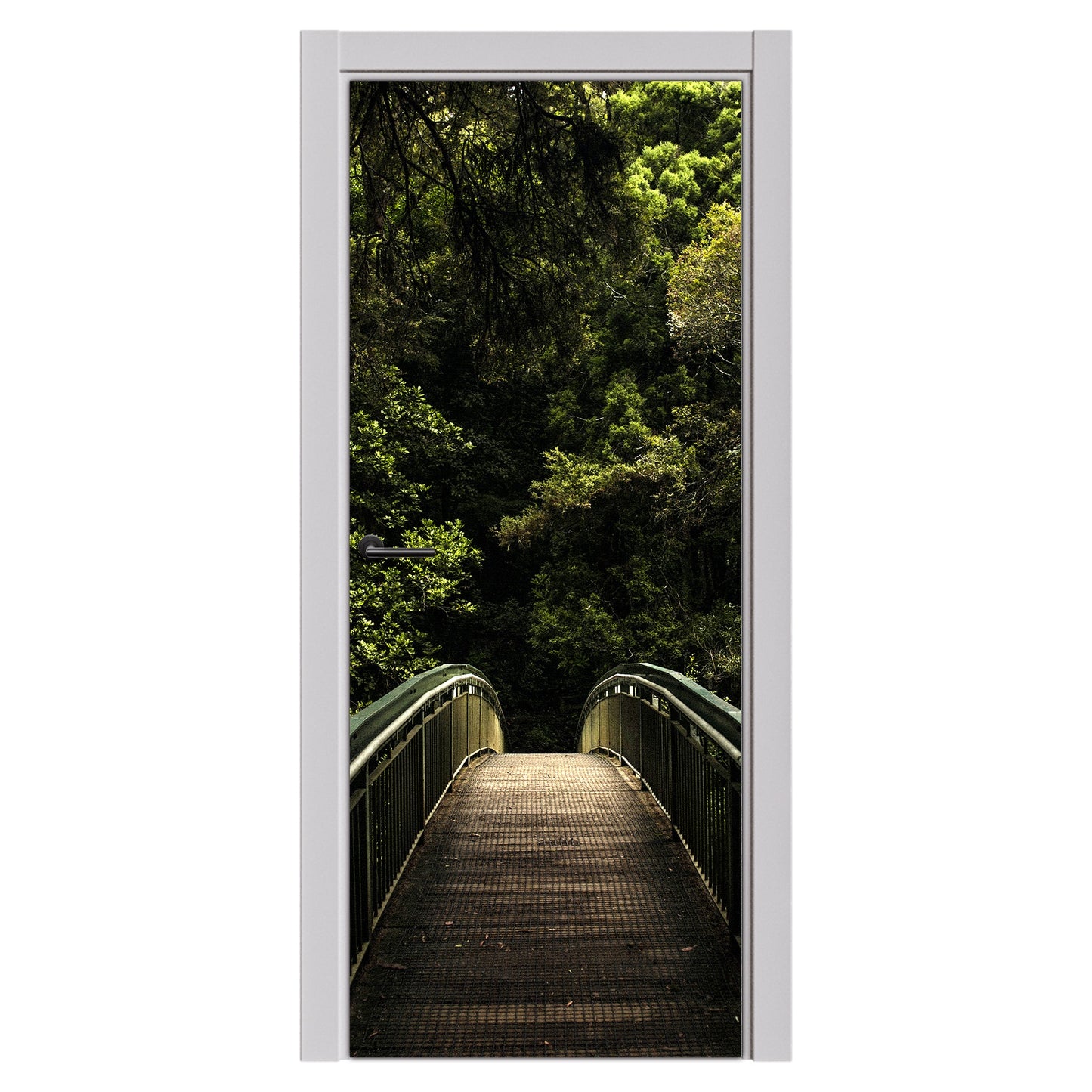 Decoupage - Bridge to Dark Forest Door