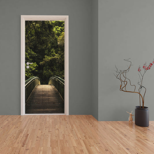 Decoupage - Bridge to Dark Forest Door