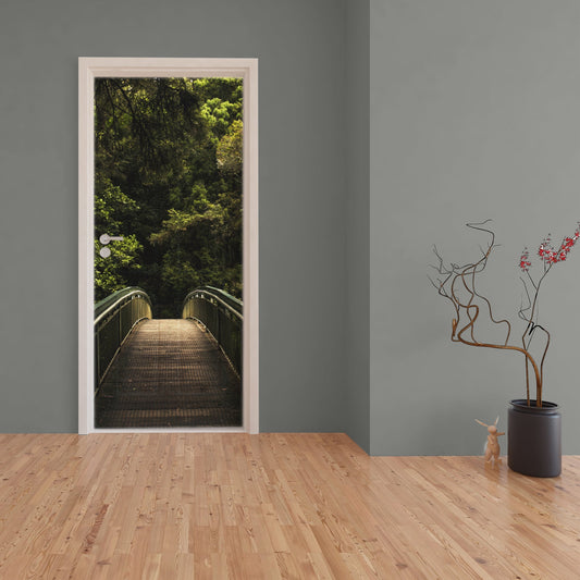 Decoupage - Bridge to Dark Forest Door