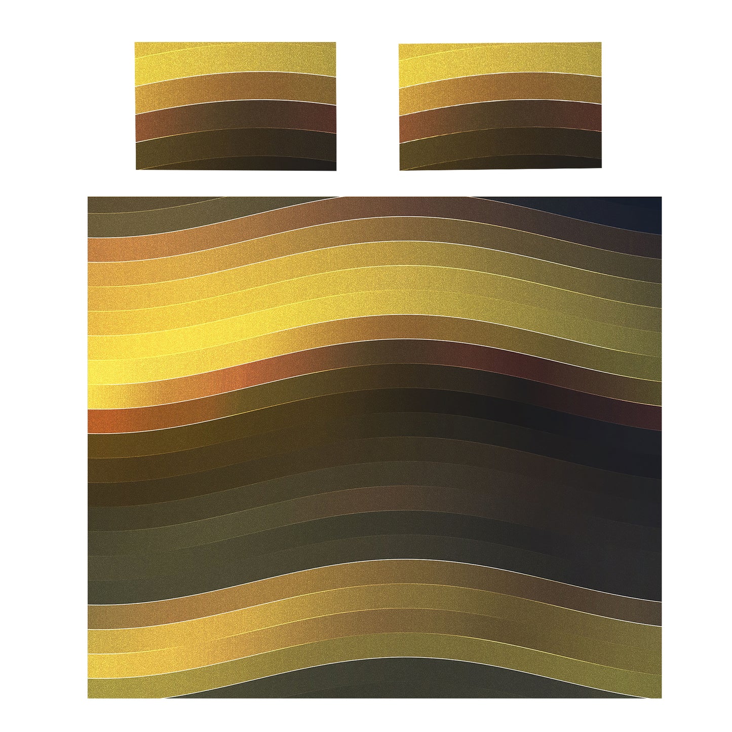 Bronze Movement Duvet Cover Set