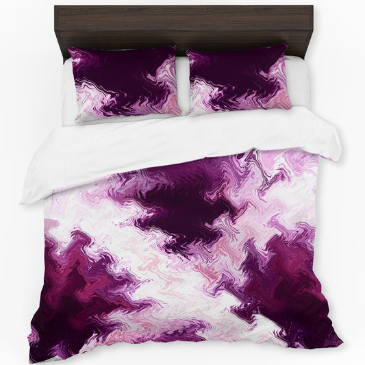 Burgundy Duvet Cover Set