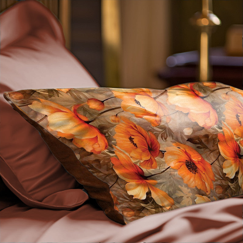 Burning Orange Oblong Luxury Scatter