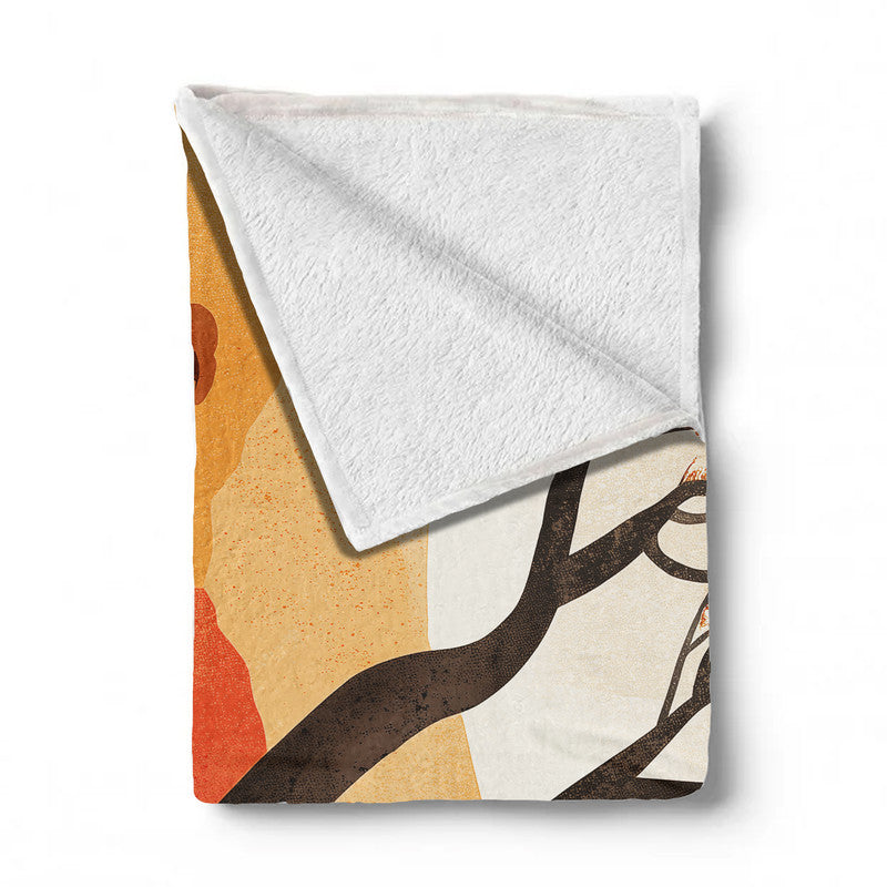 Bushveld Light Weight Fleece Blanket by Wikus Schalkwyk