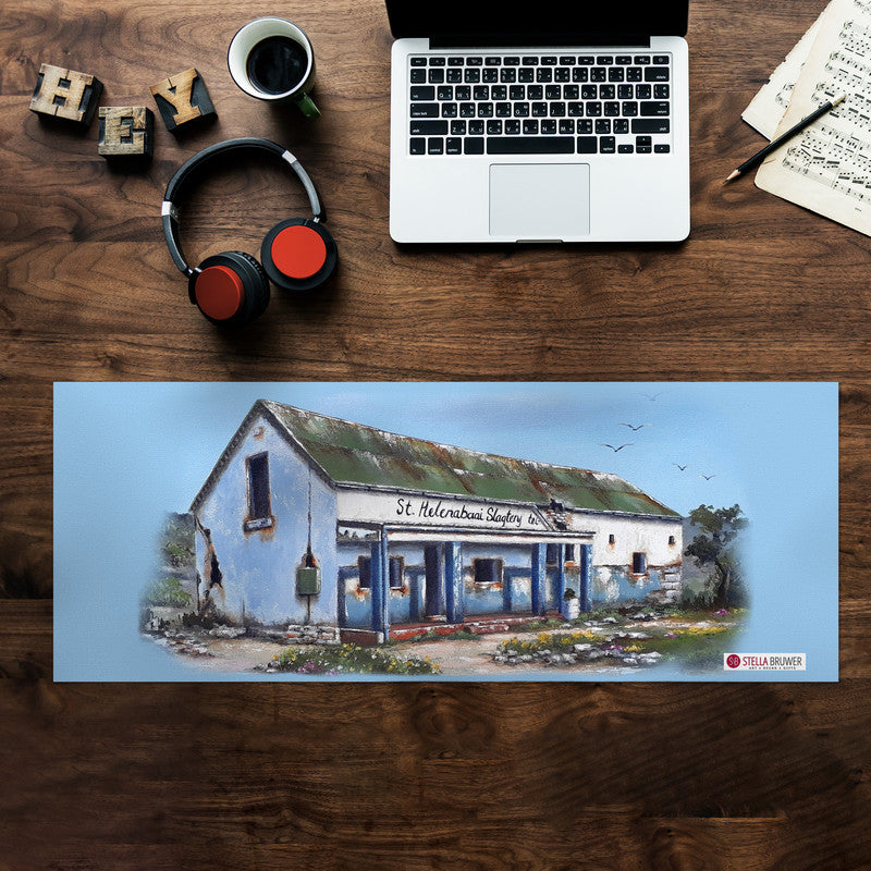 Butchery Desk Pad by Stella Bruwer
