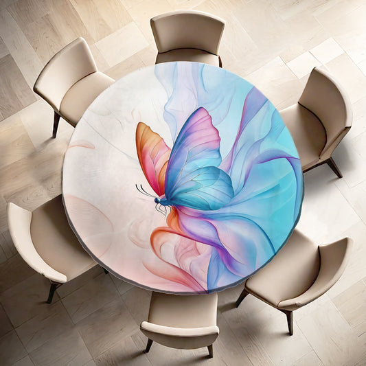 Butterfly Magic Round Tablecloth