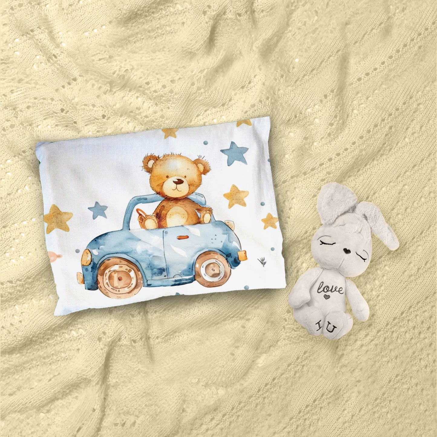 Bye Bye Bears Cot Set