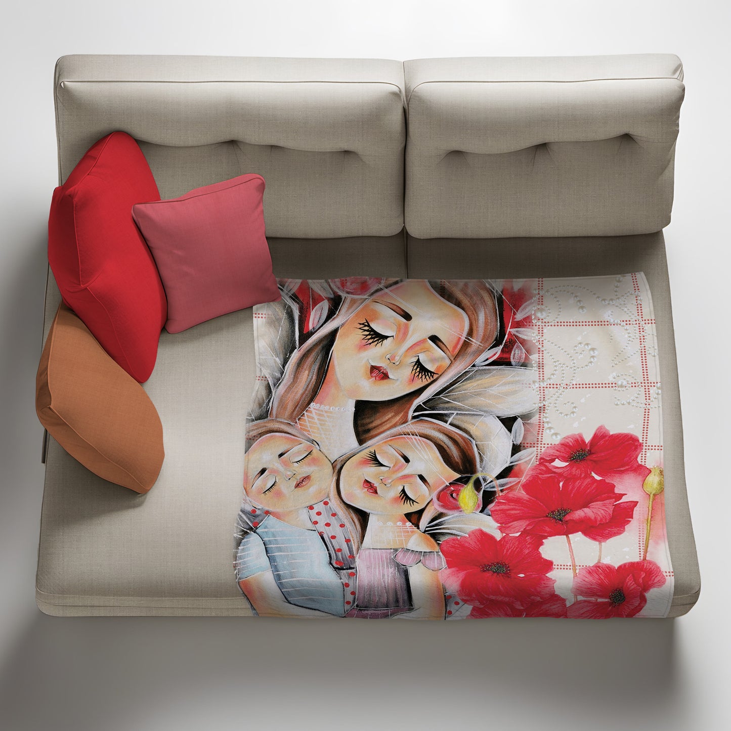 Motherly Love Fleece Blanket